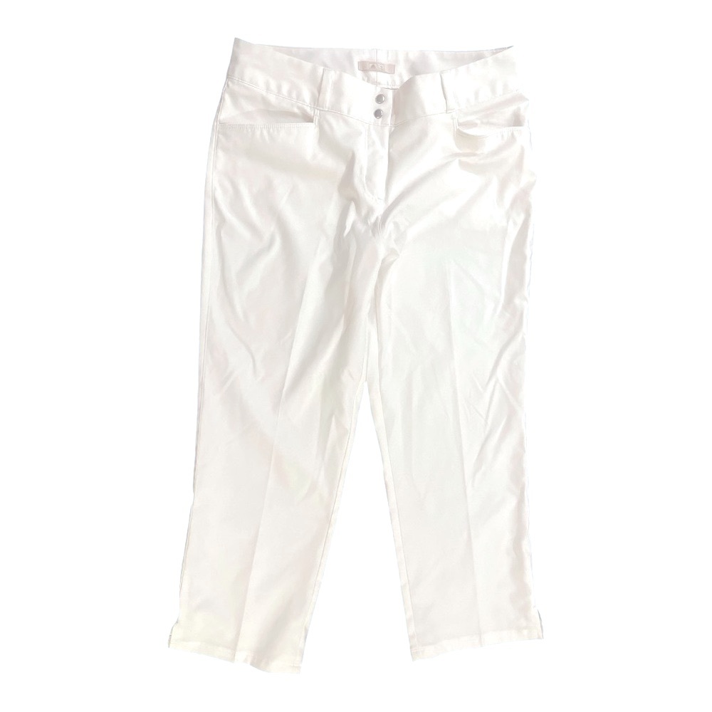 Adidas Capri Pants Size 6 Golf White